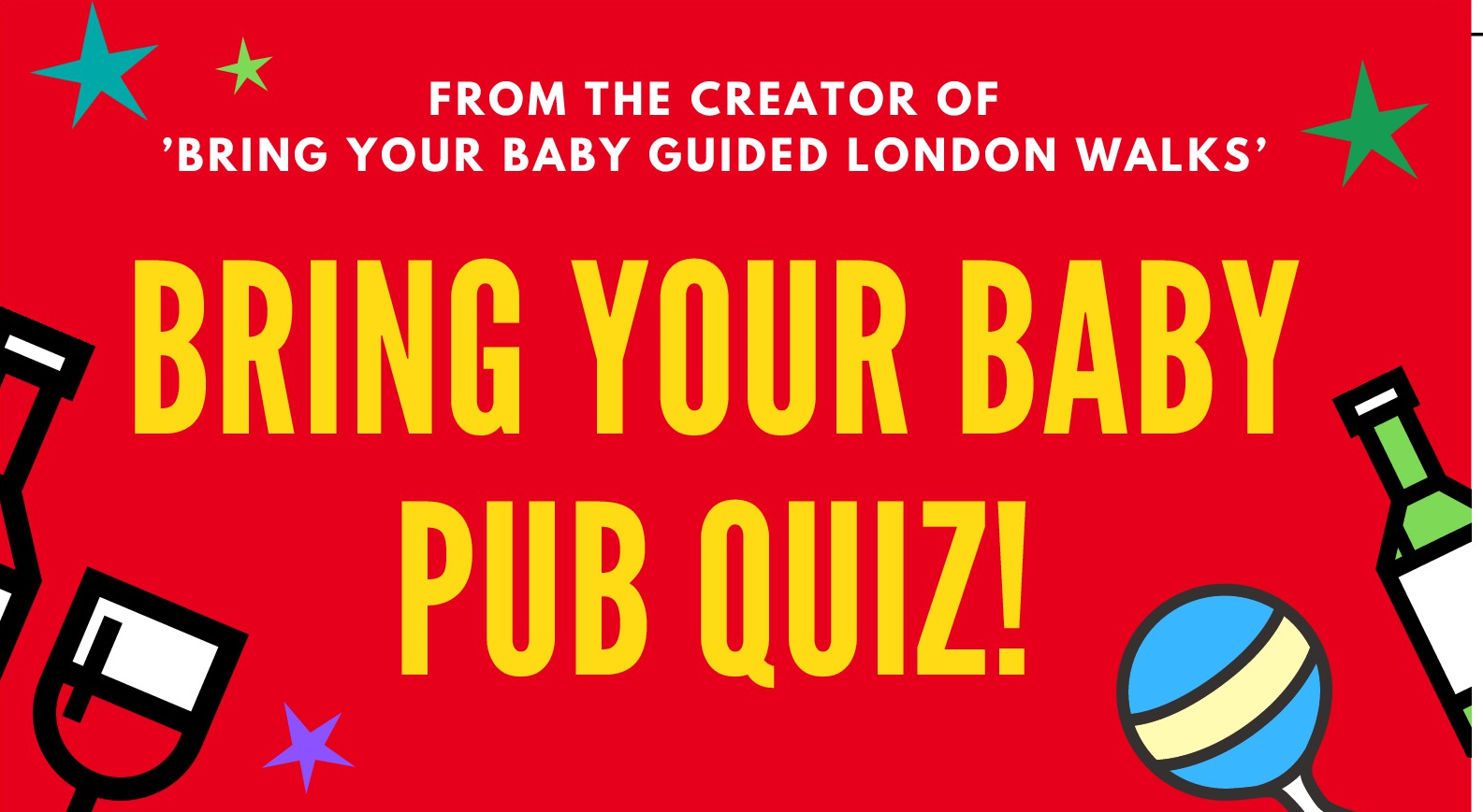 bring your baby pub quiz