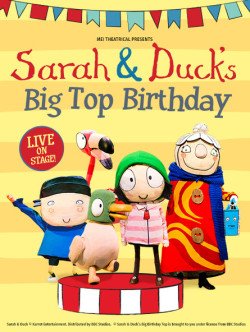 sarah and duck's big top brithday
